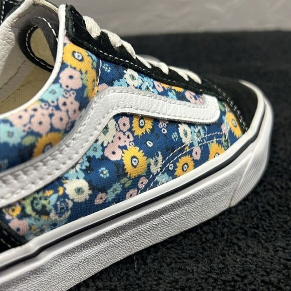 🔥🔥 VANS Floral Old Skool Shoes Skate 507698 Women Sz 6.5 - PERFECT!!! - Picture 6 of 10